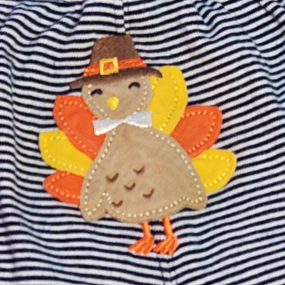 Carter's “My First Turkey Day” 2-Piece Set, Size 12M - Picture 3 of 3